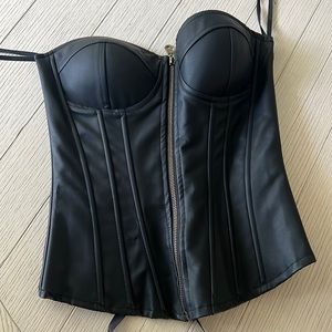 Black corset NWT - M